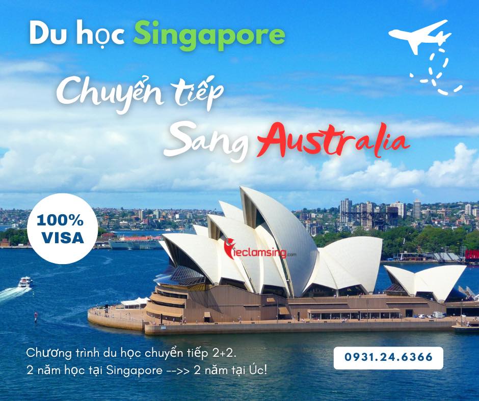 Du học Singapore chuyển tiếp sang Úc: lộ trình tối ưu cho sinh viên Việt 2 du học singapore chuyển tiếp sang Úc